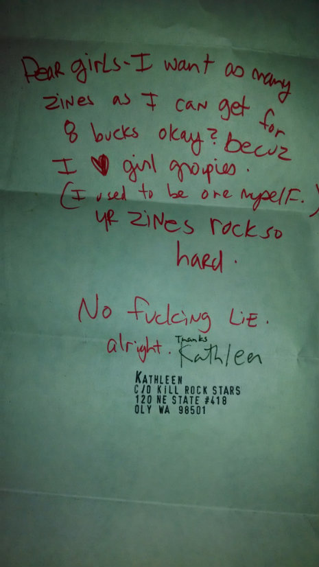 kathleen zine