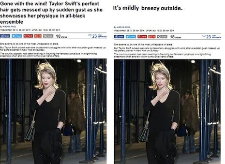 Normalizing headlines