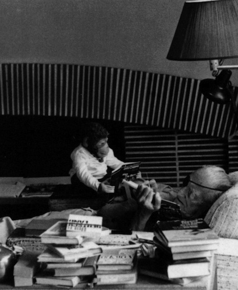 Fritz Lang and friend