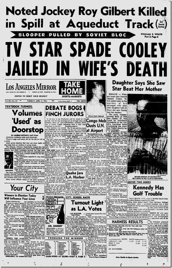 Murder Trial Spade Cooley